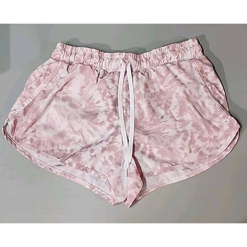 Reebok Playdry Womens Shorts Size M Black Athletic Running Lined